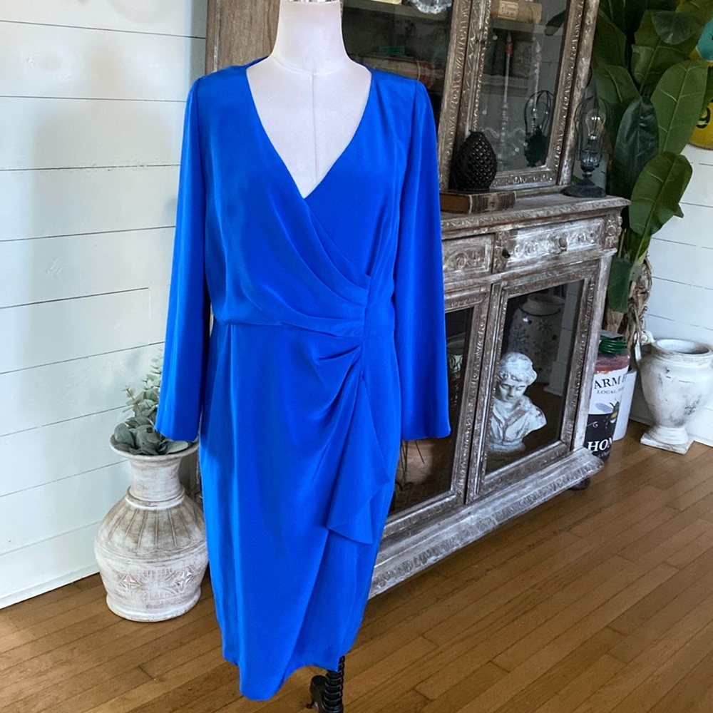 FRASCARA LUXURY  COBALT BLUE DRESS PLUS 20 Washington DC